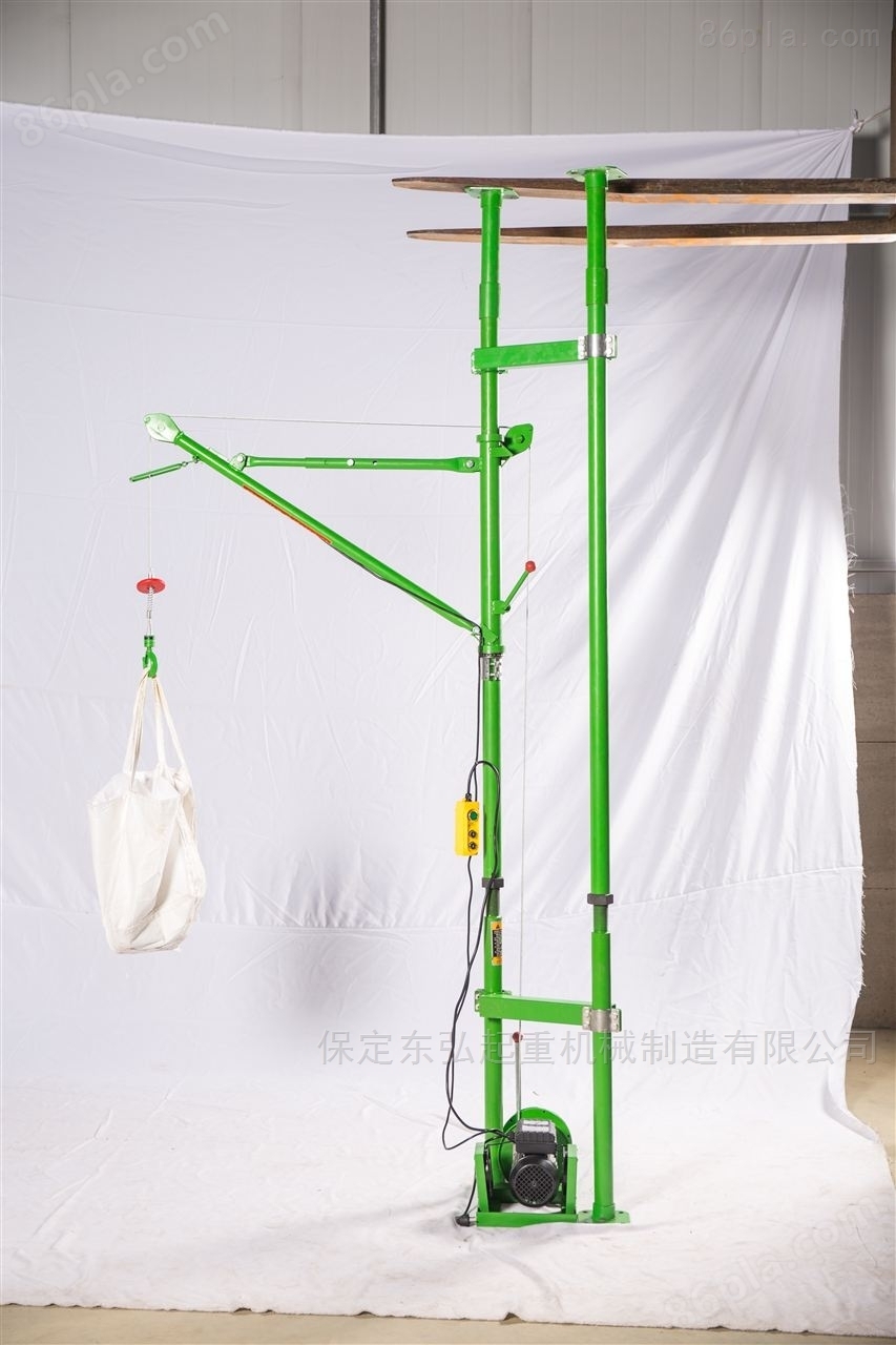 500公斤室内双立柱小吊机-高层楼房家用吊机