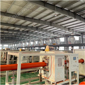 110-250C工业PVC电力管材生产线