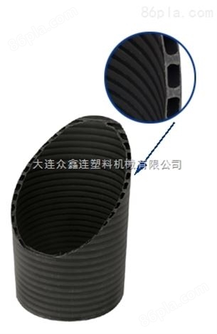 厂家销售HDPE大口径中空壁缠绕管生产线